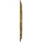 Ekena Millwork Preston Ceiling Medallion (Fits Canopies up to 4"), Hand-Painted Gold, 17 1/2"OD x 4"ID x 1"P CM17PRGLS - alternate 2